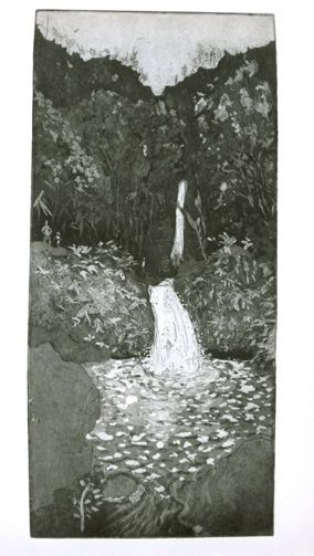 Réunion, une cascade