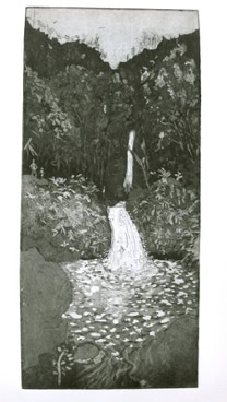 Réunion, une cascade